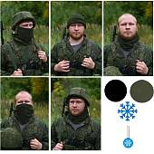Балаклава-подшлемник 5в1 зимняя оливковая (1404090) - ВОЕНТОРГ ТЫЛОВИК