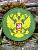 Нашивка ( шеврон патч patch ) тактическая ГЕРБ РОССИИ 3D PVC  ( пластизоль ) на липучке D-10 оливковая (2504391) - HAKKI