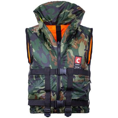Жилет спасательный двусторонний COMFORT CAPTAIN 60 кг (1103034) - HAKKI.RU
