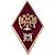 Знак нагрудный ромб об окончании Высшей школы ( ВУЗ ) МВД ( ВВ МВД ) России (2301010) - HAKKI