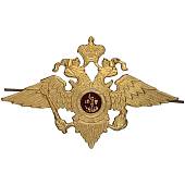 Эмблема на берет ( пилотку ) Орел МВД золотистая (2105032) - ВОЕНТОРГ ТЫЛОВИК