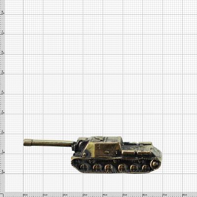 Модель танка ИСУ-152 70х15х20 мм (4901995) - HAKKI.RU