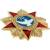 Знак фрачный 70 лет Победы 30 мм (2302182) - HAKKI.RU Знак фрачный 70 лет Победы 30 мм (2302182) - HAKKI.RU