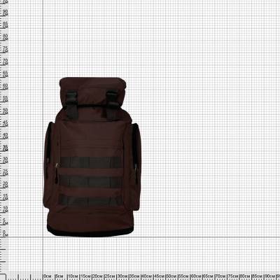 Рюкзак туристический раздвижной 70х45х25 80 л коричневый (3306853) - HAKKI.RU