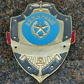 Знак ( жетон ) нагрудный ДЕЖУРНЫЙ (2304999) - ВОЕНТОРГ ТЫЛОВИК