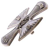 Знак нагрудный ( крест ) Родина мужество честь слава закрутка черненый (2301908) - ВОЕНТОРГ ТЫЛОВИК