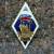 Знак нагрудный ( ромб ) об окончании ГМА закрутка (2301561) - HAKKI.RU