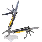 Инструмент многофункциональный ( Multi Tool ) Traveler 9 предметов +10 насадок серебристо-желтый (3304973) - ВОЕНТОРГ ТЫЛОВИК