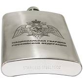 Фляга подарочная с гравировкой ФСВНГ ( Росгвардия ) РФ 10 OZ - 300 мл (4608056) - ВОЕНТОРГ ТЫЛОВИК
