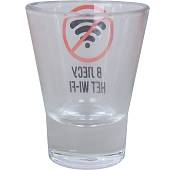 Стопка ( рюмка ) В лесу нет WI-FI 30 мл (4620126) - ВОЕНТОРГ ТЫЛОВИК