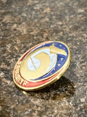 Знак фрачный Космодром Байконур на пимсе (2302097) - HAKKI.RU