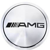 Наклейки на диски литые автомобиля АМГ ( AMG ) D-56 мм серебристые (12050024) - ВОЕНТОРГ ТЫЛОВИК