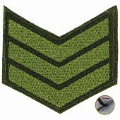 Знак - годичка ( нашивка шеврон ) нарукавный за выслугу лет ( по годам службы ) 3 года полевой вышитый на липучке (2508053) - ВОЕНТОРГ ТЫЛОВИК
