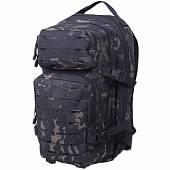 Рюкзак TAC тактический Assault Laser Cut 22х46х30 30 л камуфлированный camo-multi черный (3306037) - ВОЕНТОРГ ТЫЛОВИК
