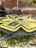 Нашивка ( шеврон патч patch ) тактическая ПАРАМЕДИК 3D PVC на липучке D-8 олива (2504347) - ВОЕНТОРГ ТЫЛОВИК