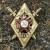 Знак нагрудный ( ромб ) ОГПУ закрутка (2305103) - HAKKI.RU