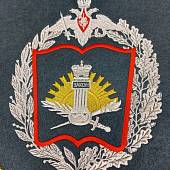 Вымпел с символикой Военный университет Министерства обороны РФ большой вышитый 25х32 морская волна (4504995) - ВОЕНТОРГ ТЫЛОВИК