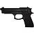 Пистолет тренировочный Beretta 92 FS резиновый черный (3115009) - HAKKI