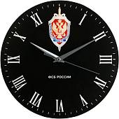 Часы настенные с символикой ФСБ ( Федеральная служба безопасности ) России D-28 (4102114) - ВОЕНТОРГ ТЫЛОВИК
