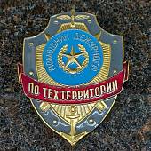Знак ( жетон ) нагрудный ПОМОЩНИК ДЕЖУРНОГО ПО ТЕХ. ТЕРРИТОРИИ (2304031) - ВОЕНТОРГ ТЫЛОВИК