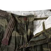 Брюки ( штаны ) Abercrombie & FItch мужские карго демисезонные c боковыми карманами камуфлированные нато зеленый (1101804) - ВОЕНТОРГ ТЫЛОВИК