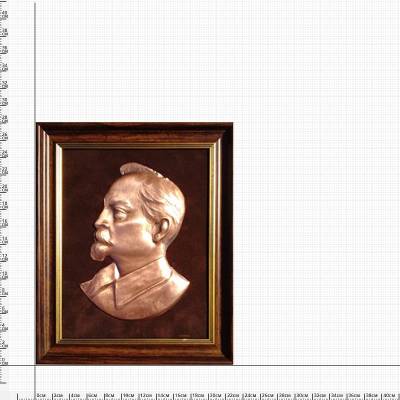 Плакетка ( панно ) Феликс Эдмундович Дзержинский 230х280 (4406257) - HAKKI.RU