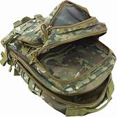 Рюкзак TAC тактический Assault Laser Cut 22х46х30 30 л камуфлированный camo-multi (3306045) - ВОЕНТОРГ ТЫЛОВИК