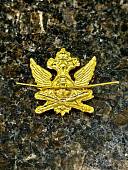 Эмблема ( знак ) петличная ( петлица ) ФССП России золотистая (2102191) - ВОЕНТОРГ ТЫЛОВИК