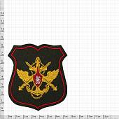 Нашивка ( шеврон ) на рукав Должностное лицо МО вышитый оливковый (2503291) - ВОЕНТОРГ ТЫЛОВИК