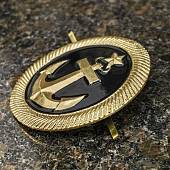 Кокарда для курсантов торгового флота золотистая (2105091) - ВОЕНТОРГ ТЫЛОВИК