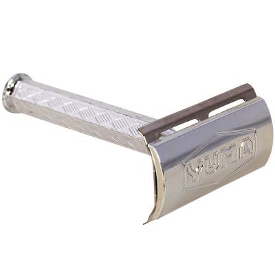 Станок бритвенный YUMA ( ЮМА ) классический серебристый (3509005) - HAKKI.RU