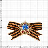 Знак фрачный Орден Победы с георгиевской лентой (2302183) - ВОЕНТОРГ ТЫЛОВИК