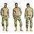 Брюки TAC тактические мужские демисезонные рип-стоп камуфлированные camo-multi (1101608) - HAKKI