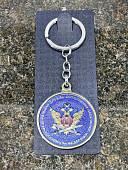Брелок с символикой ФСИН РОССИИ металлический (4402584) - ВОЕНТОРГ ТЫЛОВИК