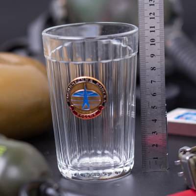 Стакан граненый с символикой Космические войска России (4609036) - HAKKI.RU