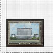 Плакетка ( панно ) с символикой Дом правительства РФ 205х155 (4406985) - ВОЕНТОРГ ТЫЛОВИК