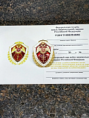Знак нагрудный ФСВНГ ( Росгвардия ) РФ ОТЛИЧНИК СЛУЖБЫ в в/ч (подразделениях), выполняющих задачи по охране важных государственных объектов (2301637) - ВОЕНТОРГ ТЫЛОВИК
