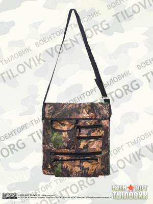 Сумка Рыбак камуфлированная 35х33х5 6 л лес (3310153) - HAKKI.RU