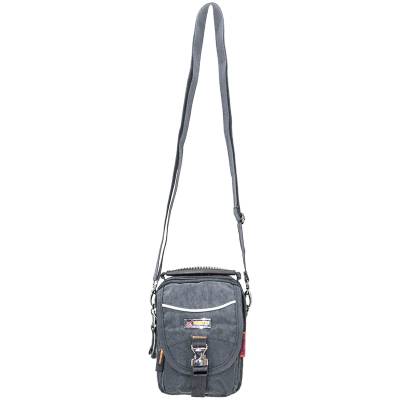 Сумка ( барсетка ) MONKKING поясная HSC-675 серая (3310907) - HAKKI.RU