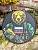 Нашивка ( шеврон патч patch ) тактическая МЕДВЕДЬ с АК / RUSSIA 3D PVC  ( пластизоль ) на липучке 8х8 черная (2504403) - HAKKI
