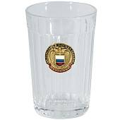 Стакан граненый проставной с символикой ФСО ( Федеральная служба охраны ) России (4609024) - ВОЕНТОРГ ТЫЛОВИК