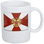 Кружка с символикой Внутренние Войска России белая (4601097) - ВОЕНТОРГ ТЫЛОВИК