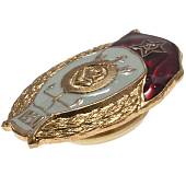 Знак нагрудный Военное училище инженерно-строительное СССР закрутка (2301927) - ВОЕНТОРГ ТЫЛОВИК