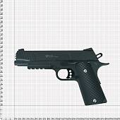 Пистолет GALAXY пневматический страйкбольный Colt 1911 магазин 15 шт калибр 6 мм (3219049) - ВОЕНТОРГ ТЫЛОВИК