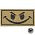 Нашивка ( шеврон патч patch ) тактическая  Smile 3 3D PVC ( пластизоль ) на липучке 7х3,5 песочная (2504075) - HAKKI