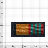 Планка №1 МО За отличие в военной службе 3 степени синий фон на клипсе (2405070) - ВОЕНТОРГ ТЫЛОВИК