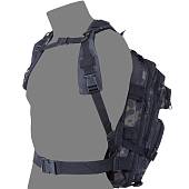 Рюкзак TAC штурмовой 22х42х22 20 л камуфлированный camo-multi черный (3306504) - ВОЕНТОРГ ТЫЛОВИК