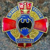 Знак нагрудный Спецназ ВВ МВД закрутка (2301211) - ВОЕНТОРГ ТЫЛОВИК