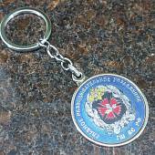Брелок с символикой ГРУ ( Главное разведывательное управление ) ГШ ВС РФ металлический синий (4402987) - ВОЕНТОРГ ТЫЛОВИК