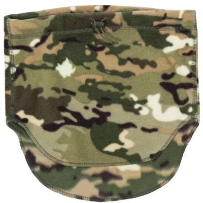 Шарф - нагрудник зимний флисовый камуфлированный camo-multi (1610017) - HAKKI.RU